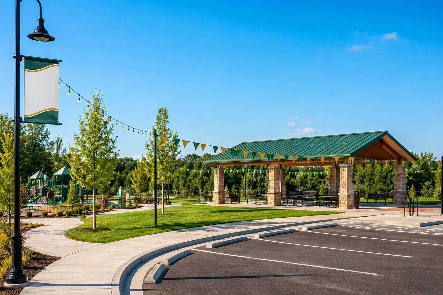 Community park planning - illustration, Jake Team LLC