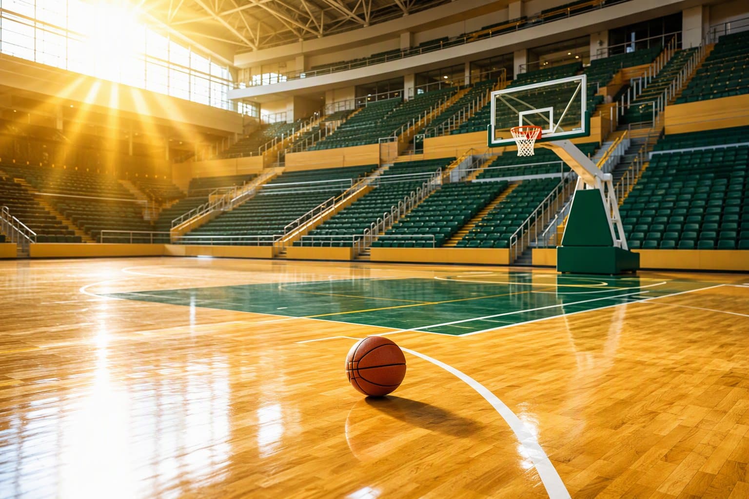 Balanced Basketball Victory - illustration, Jake Team LLC