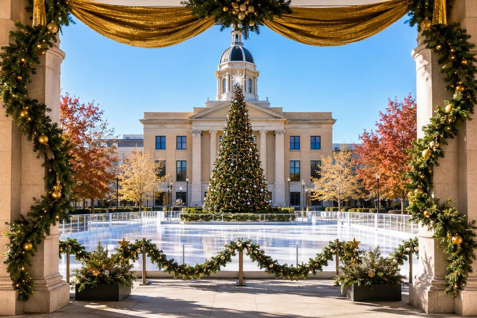 Prosper Christmas Festival - illustration, Jake Team LLC