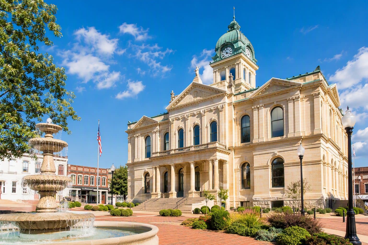 courthouse restoration - illustration, Jake Team LLC