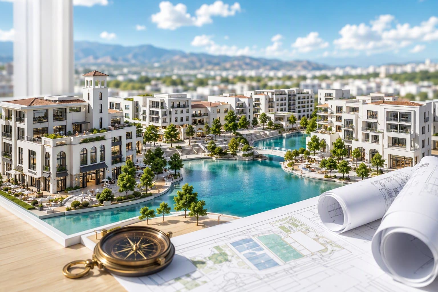 Prosper Lagoon Plan - illustration, Jake Team LLC