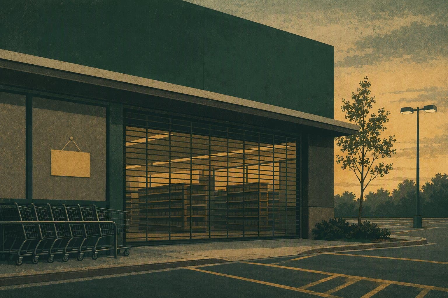 Retail Closures - illustration, Jake Team LLC
