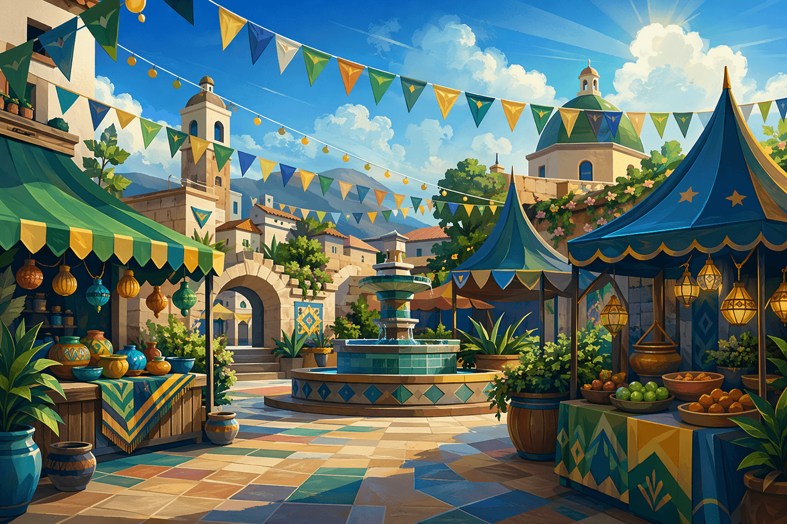 Festival Fun - illustration, Jake Team LLC