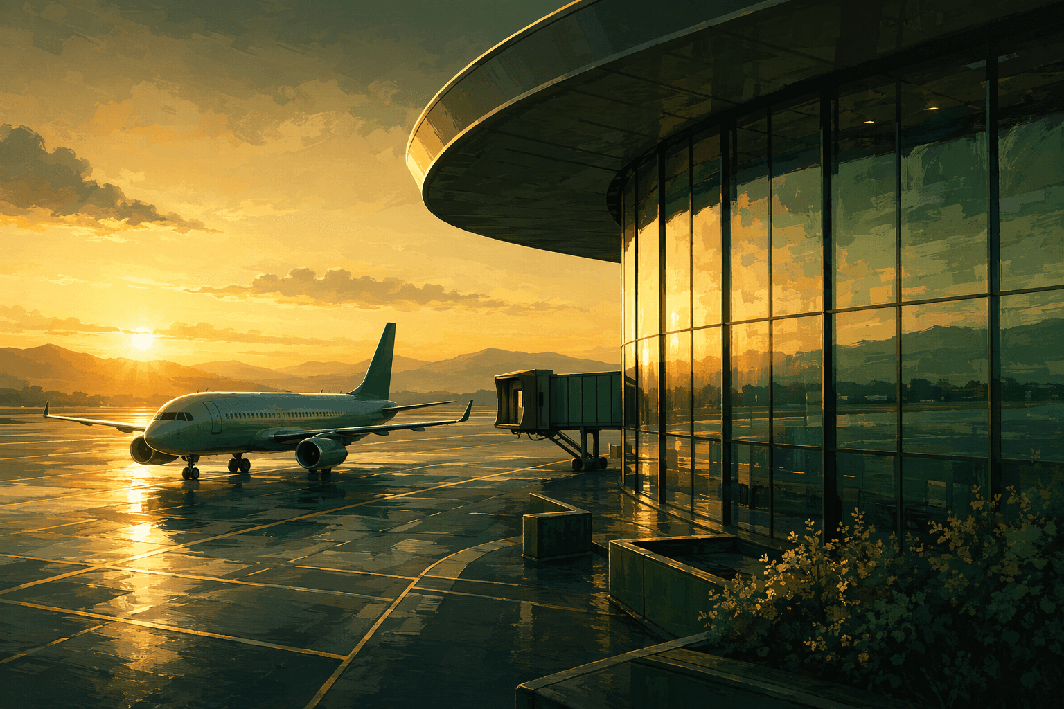 New Flights - illustration, Jake Team LLC