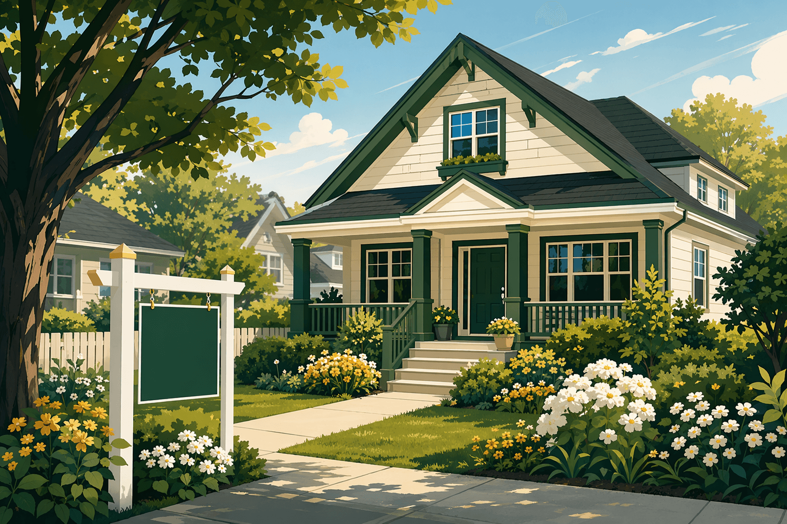 New Home Listing - illustration, Jake Team LLC