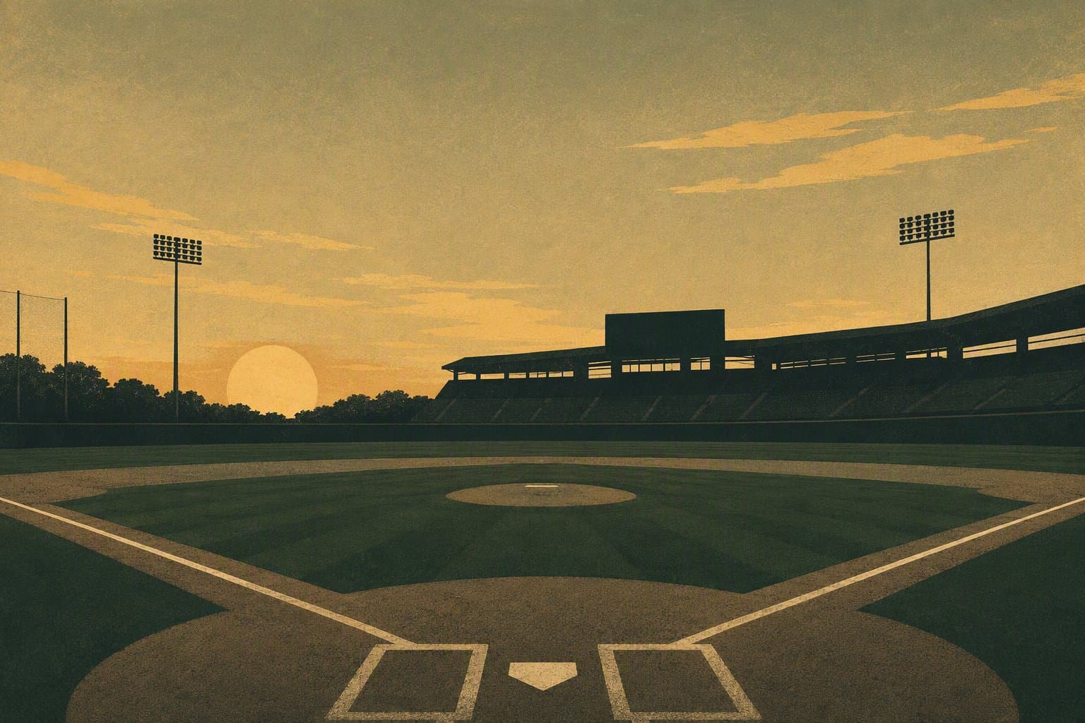 Baseball Shutout - illustration, Jake Team LLC