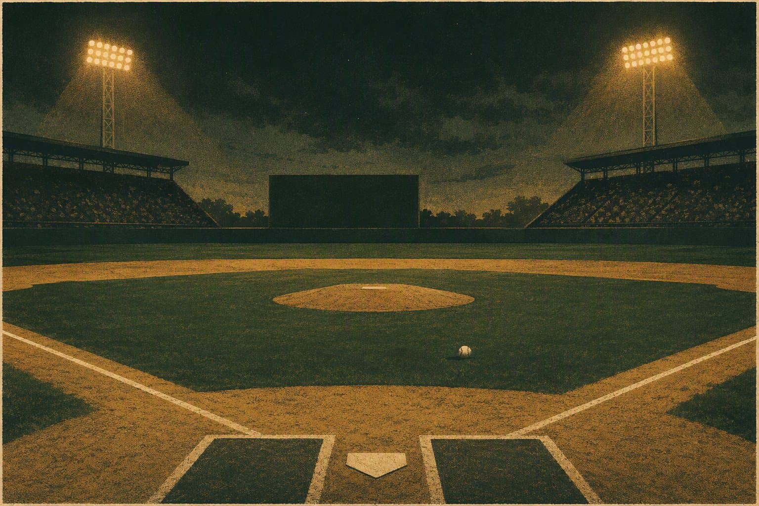 extra innings baseball - illustration, Jake Team LLC