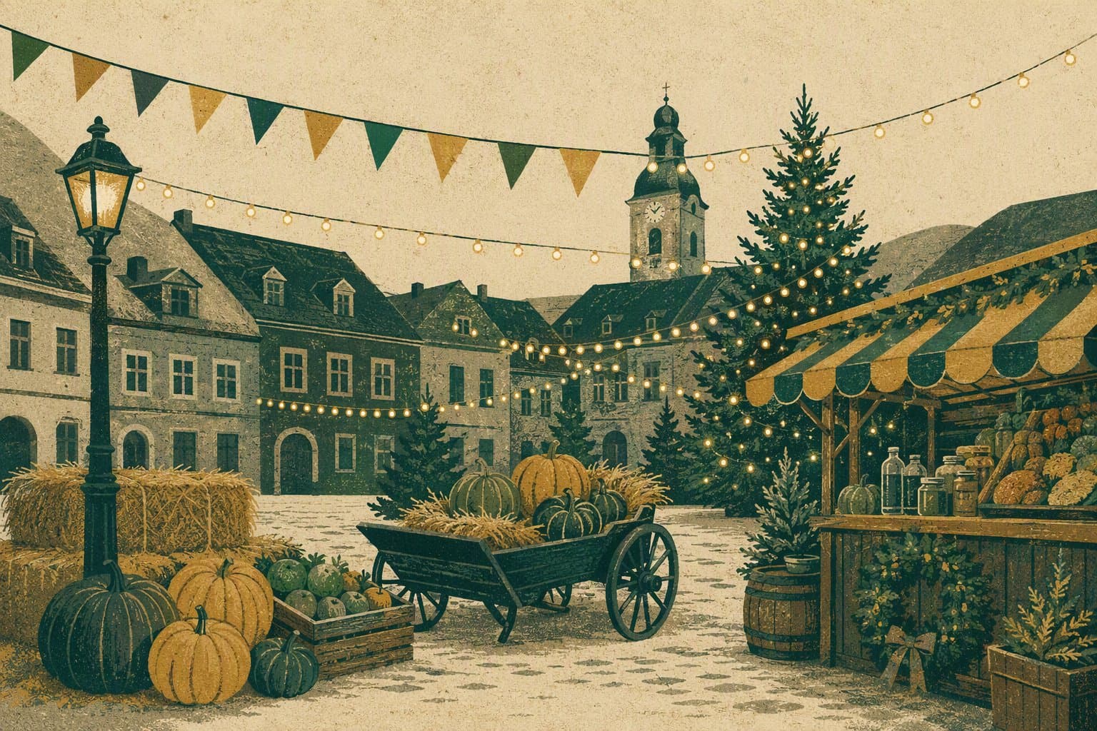community festival - illustration, Jake Team LLC