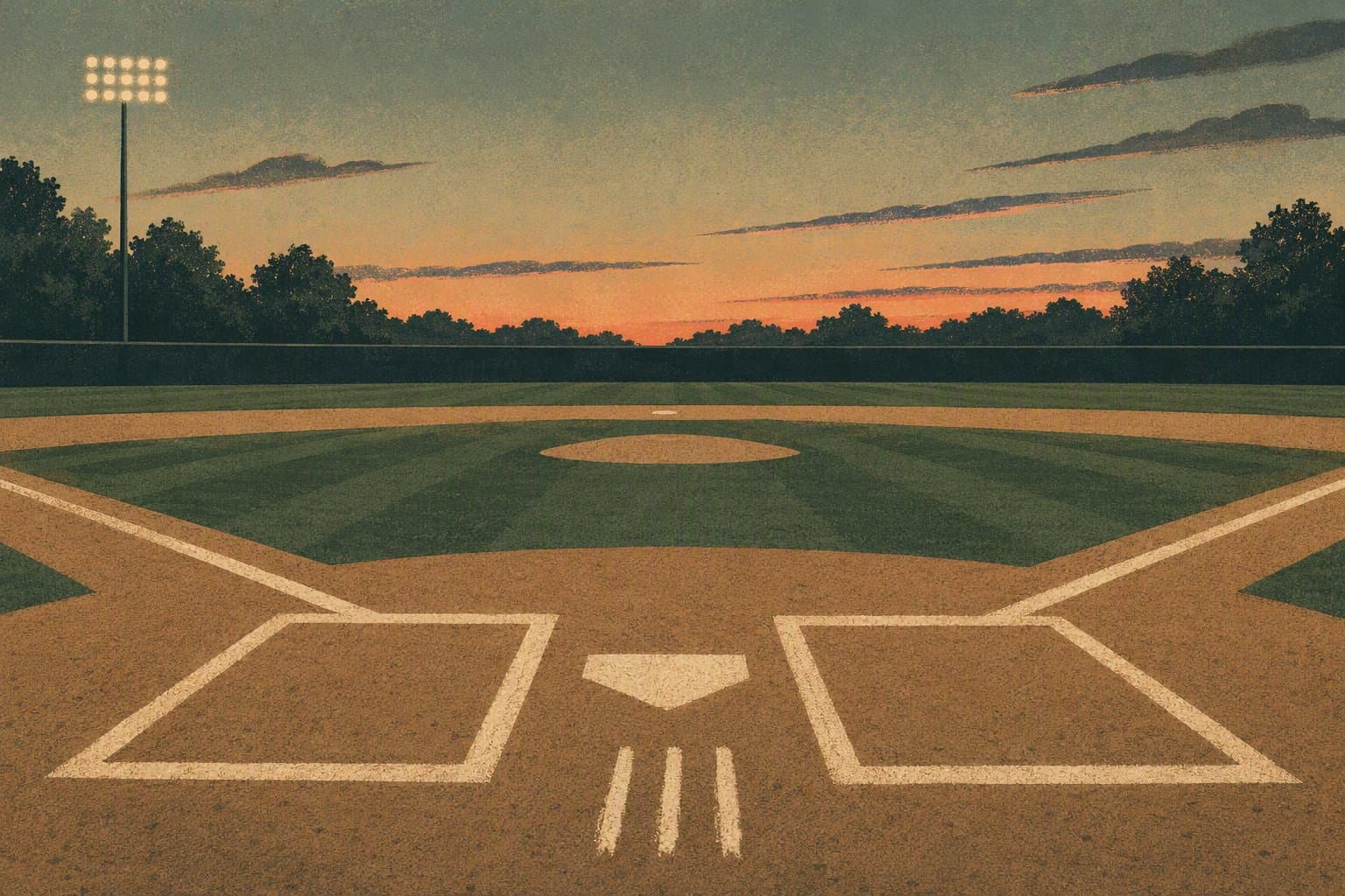 historic baseball victory - illustration, Jake Team LLC