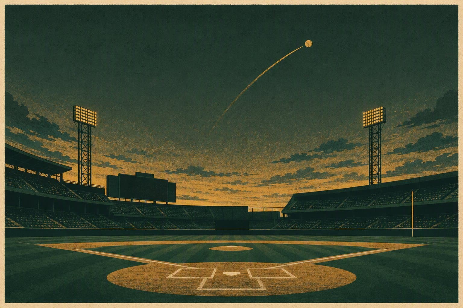 Baseball Victory - illustration, Jake Team LLC