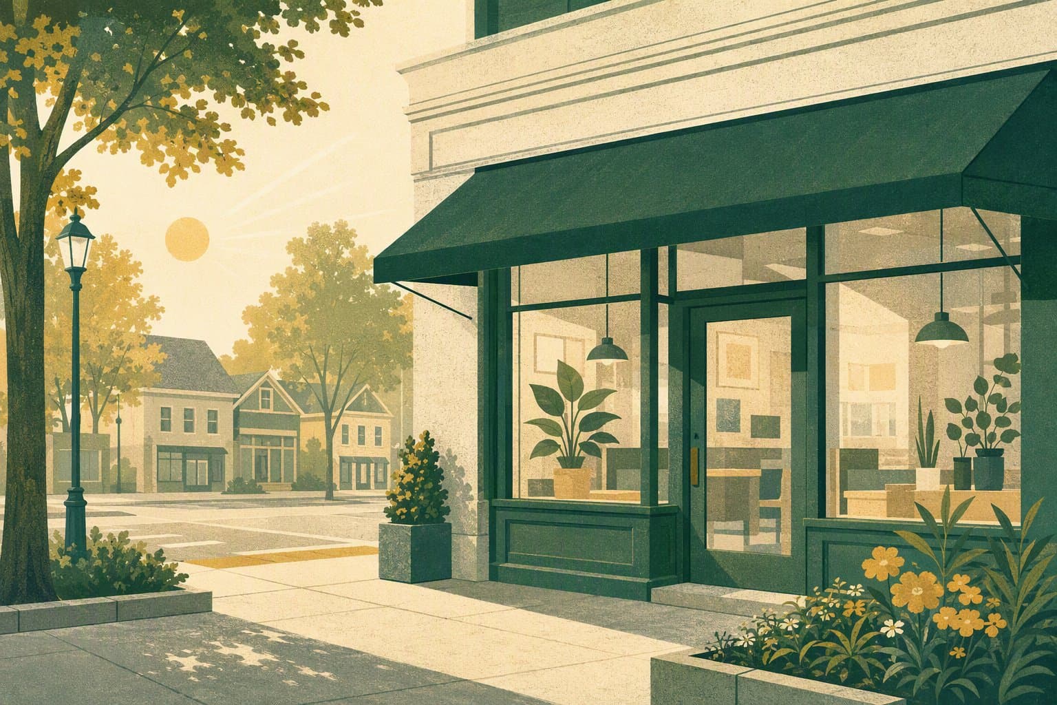 New storefront development - illustration, Jake Team LLC