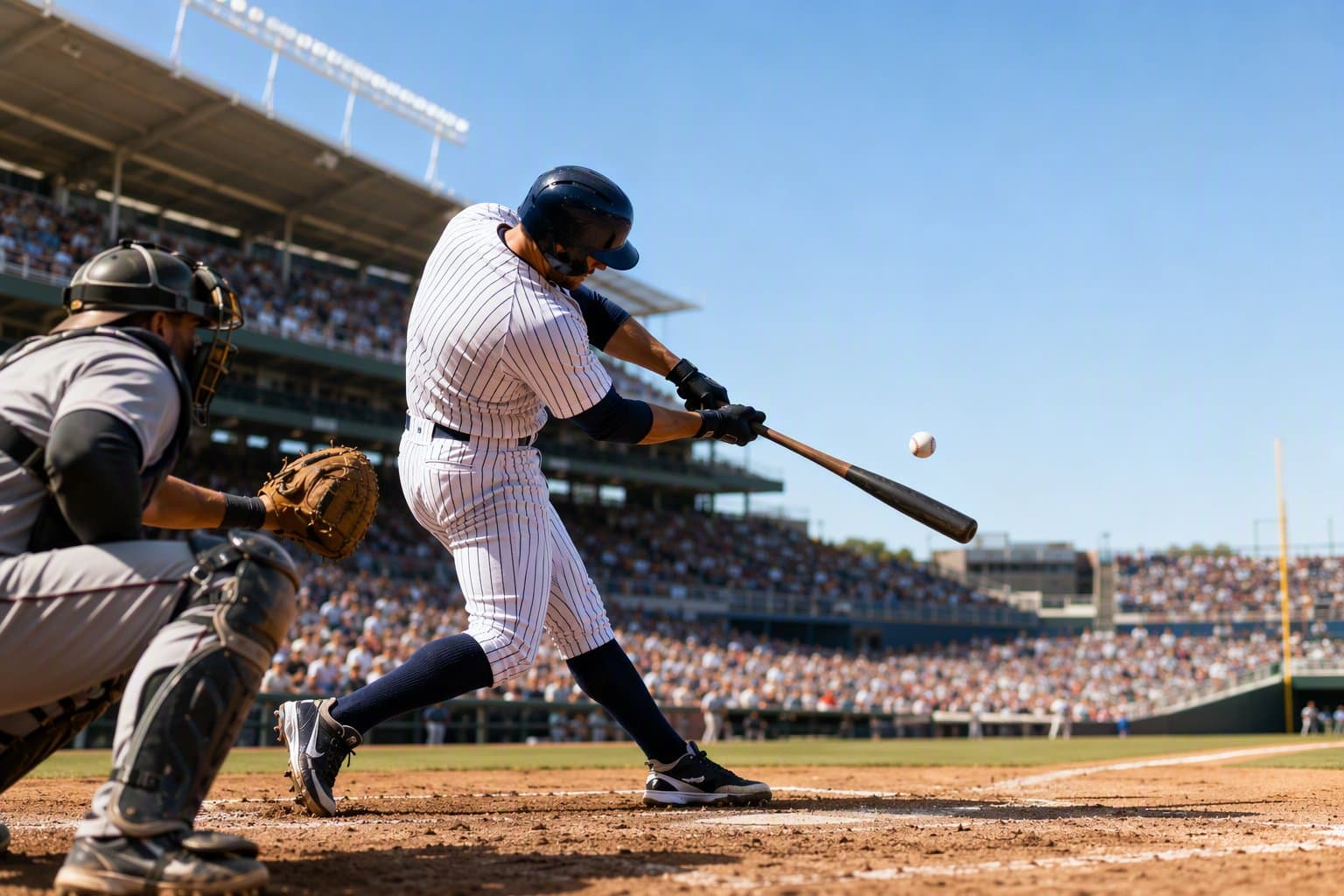 professional baseball action - illustration, Jake Team LLC