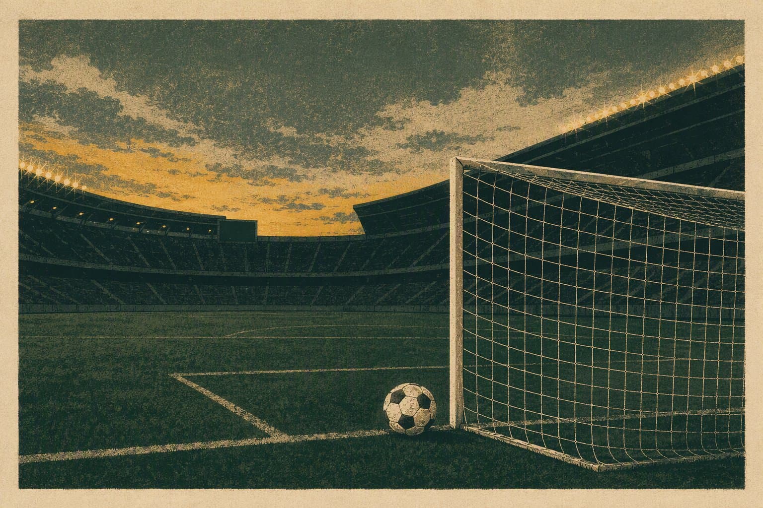 Soccer Match Draw - illustration, Jake Team LLC