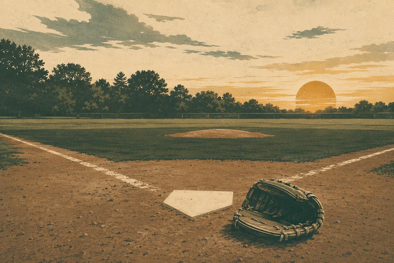Baseball Victory - illustration, Jake Team LLC