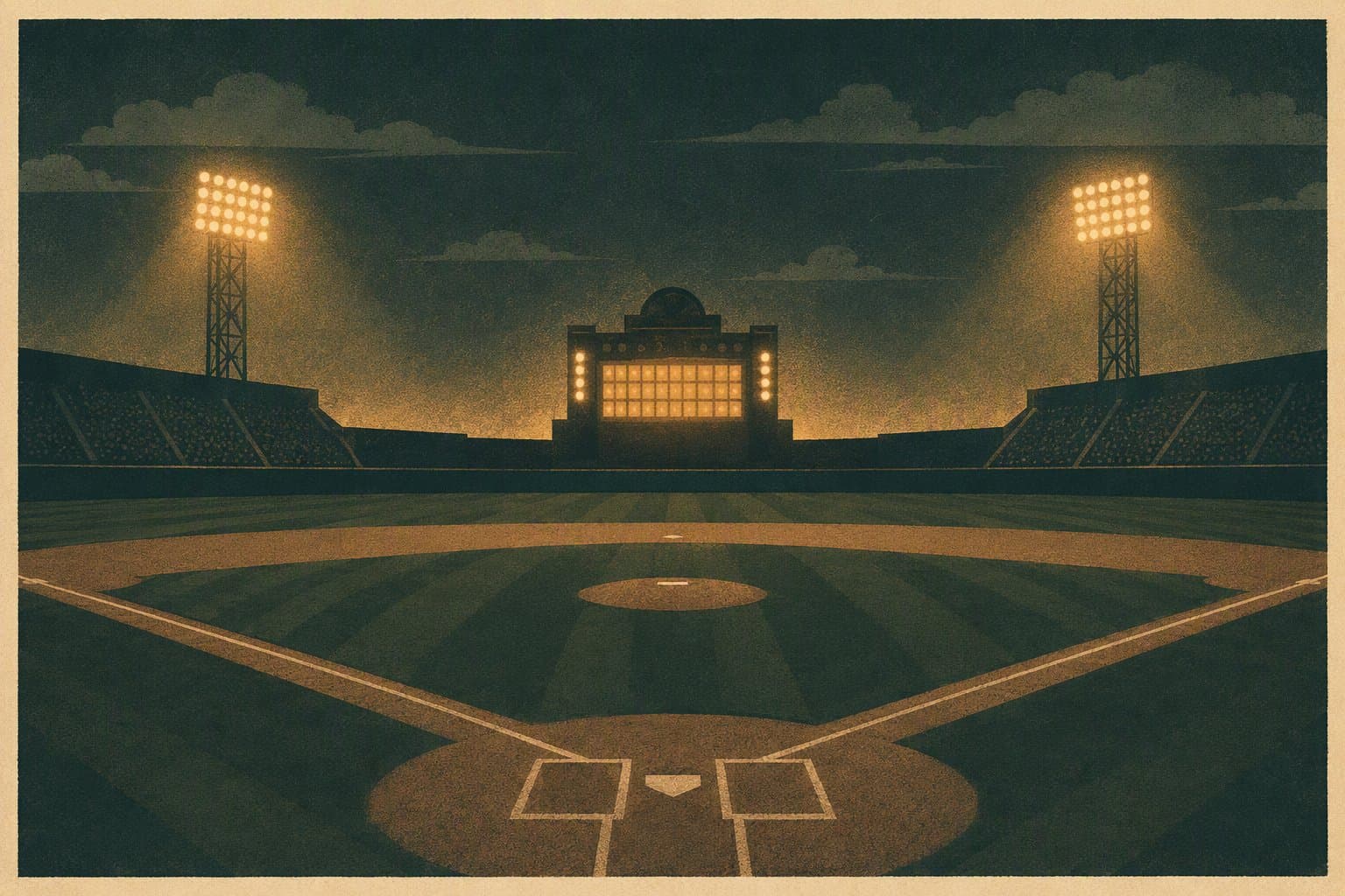 extra innings drama - illustration, Jake Team LLC