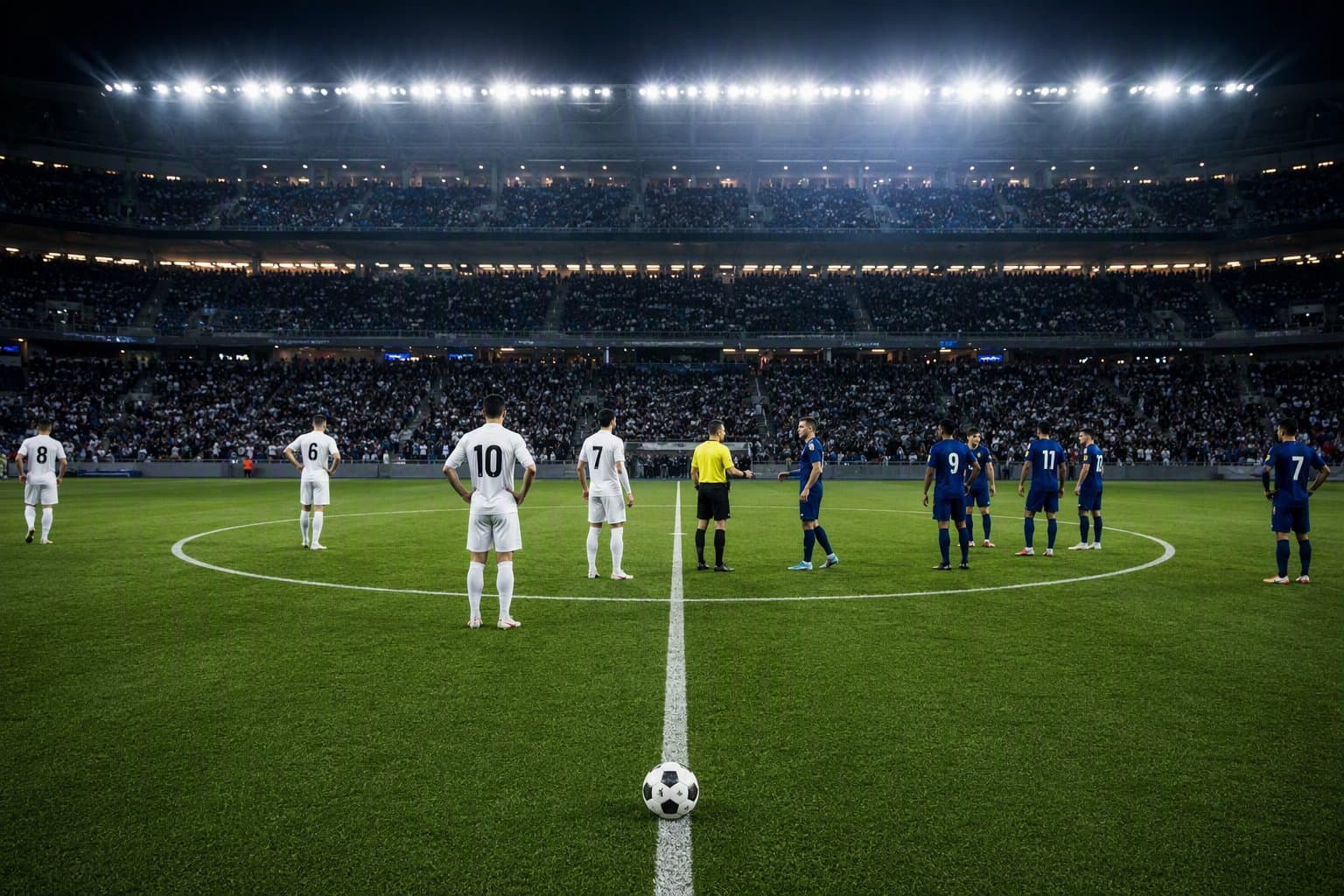 professional soccer match - illustration, Jake Team LLC