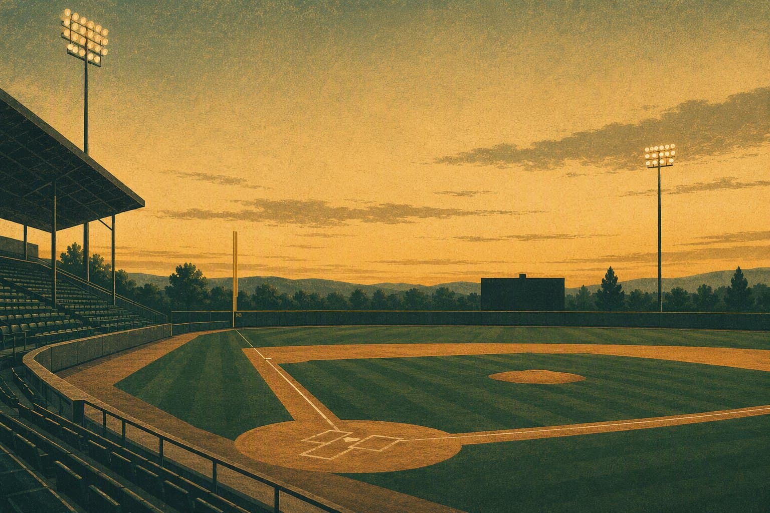 baseball game - illustration, Jake Team LLC