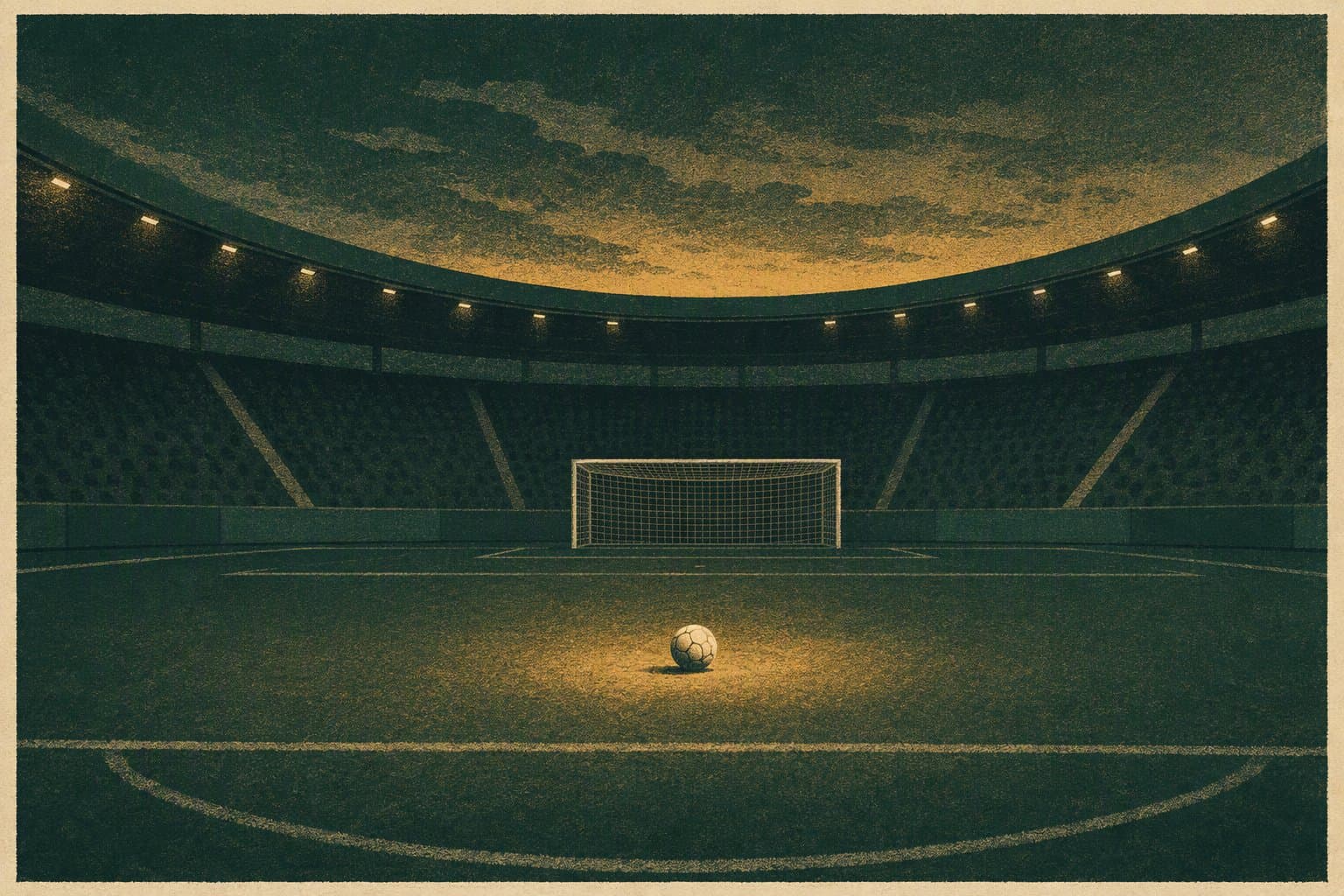 Late Goal Drama - illustration, Jake Team LLC