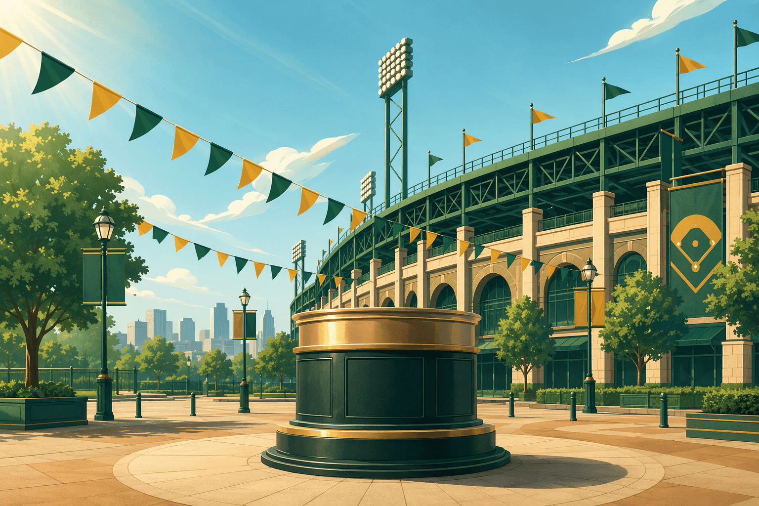 Baseball Victory - illustration, Jake Team LLC