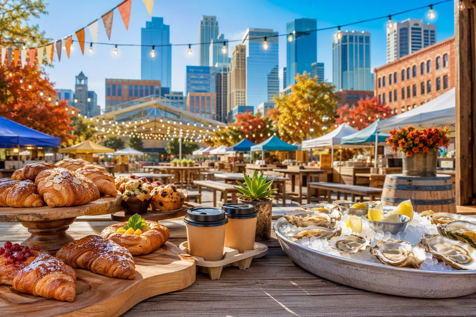 Dallas Fall Dining - illustration, Jake Team LLC