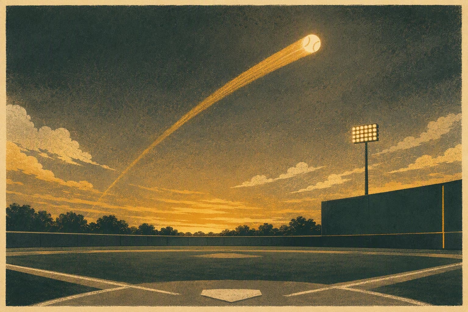 Baseball Comeback - illustration, Jake Team LLC