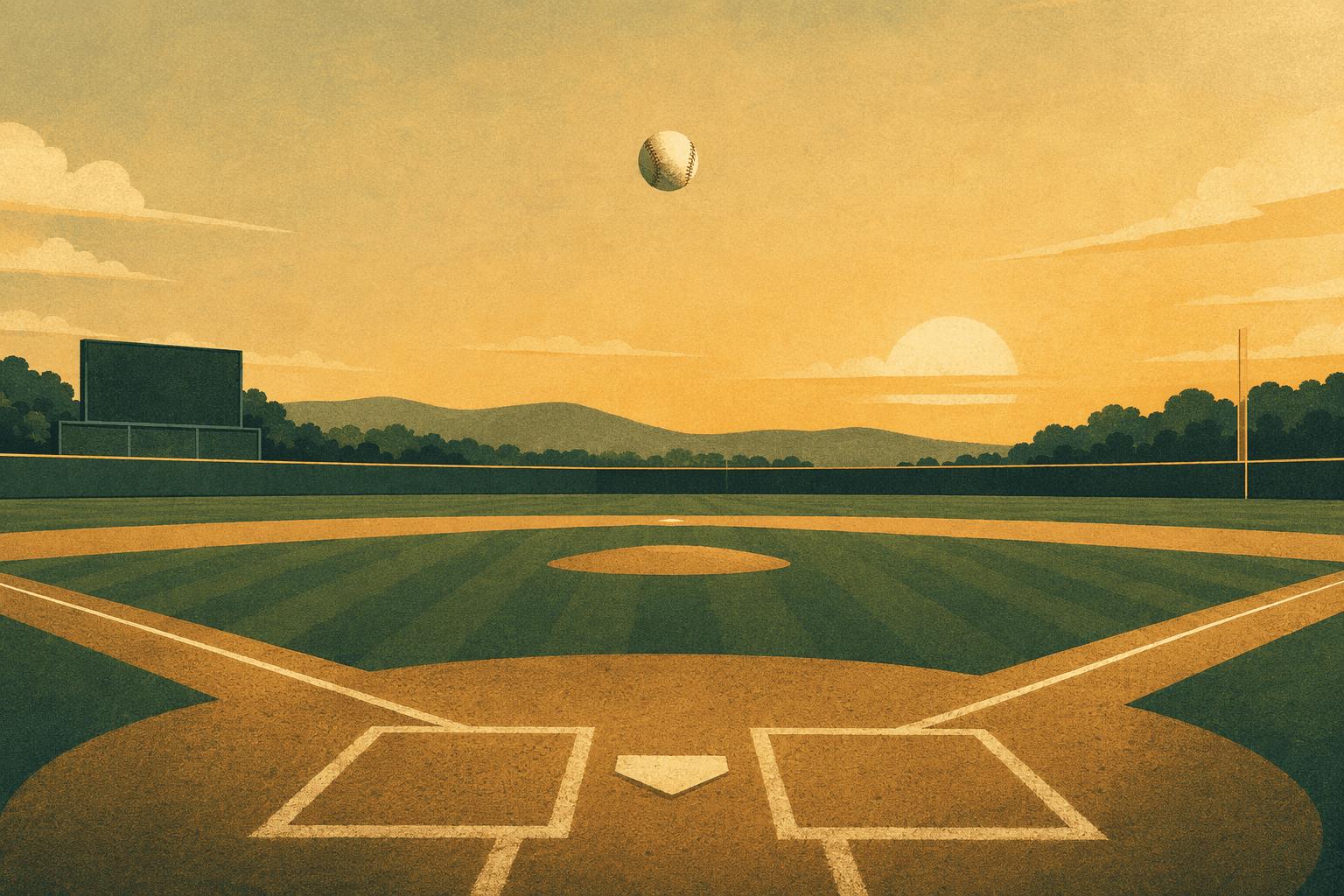 baseball victory - illustration, Jake Team LLC