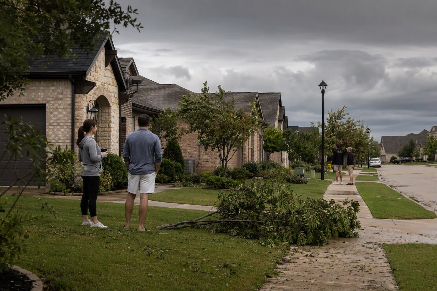 Storm Damage Community - illustration, Jake Team LLC