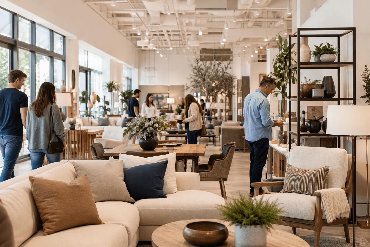 Interior Design Retail - illustration, Jake Team LLC