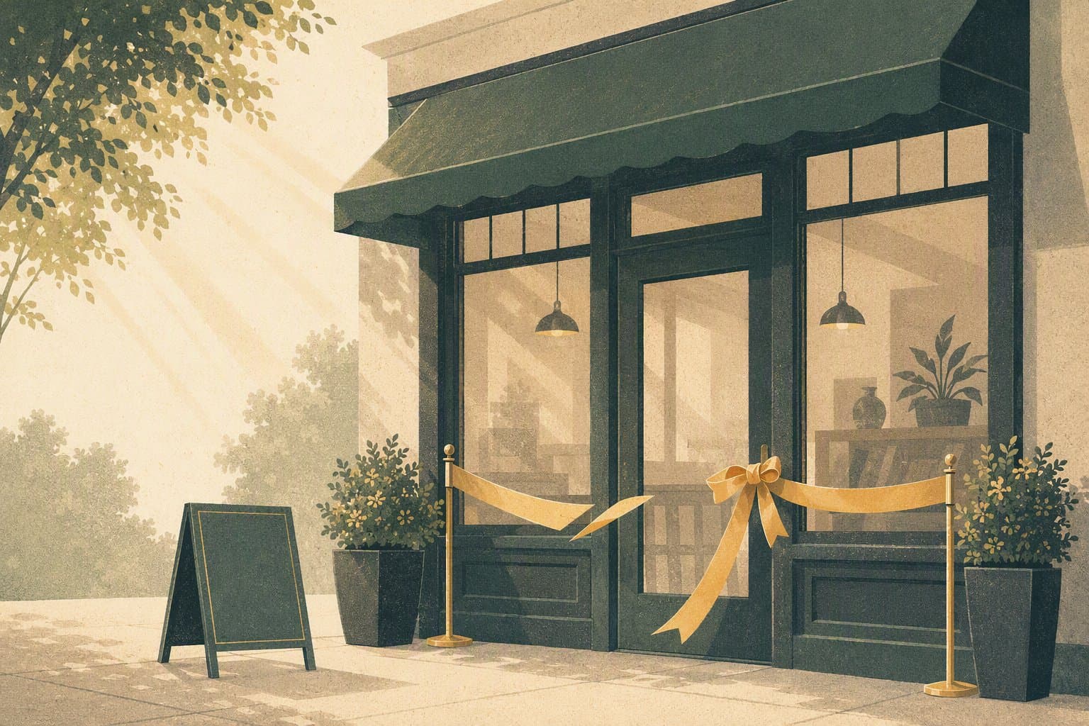 New Business Launch - illustration, Jake Team LLC