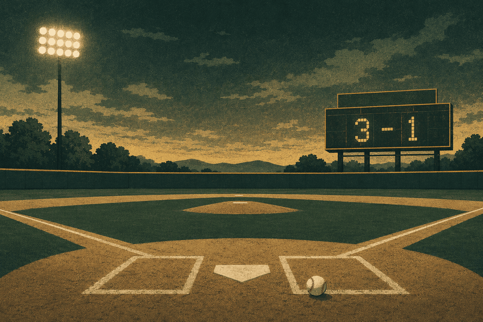 Baseball Win - illustration, Jake Team LLC