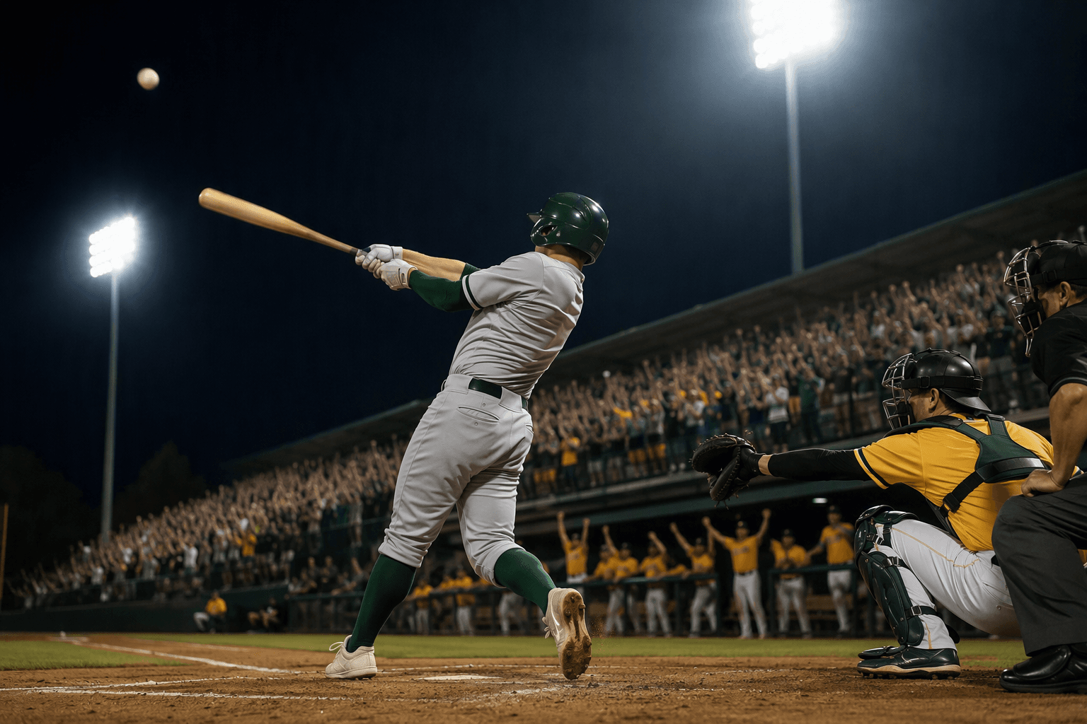 Extra-Inning Homer - illustration, Jake Team LLC