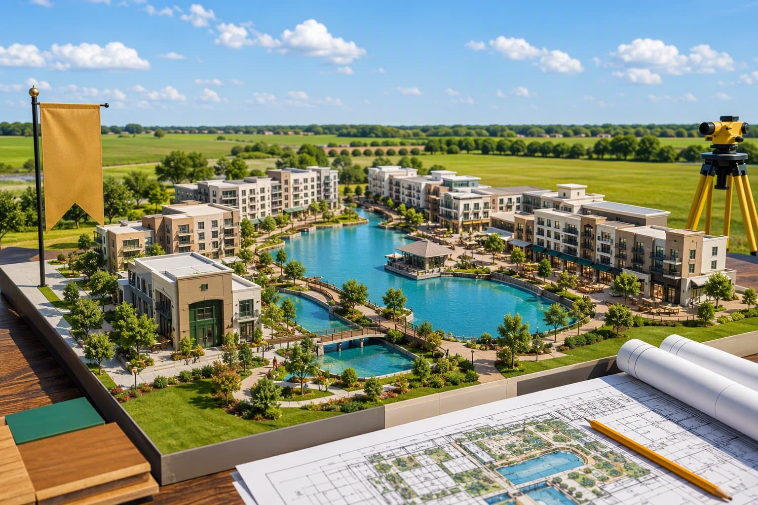 Prosper Urban Planning - illustration, Jake Team LLC