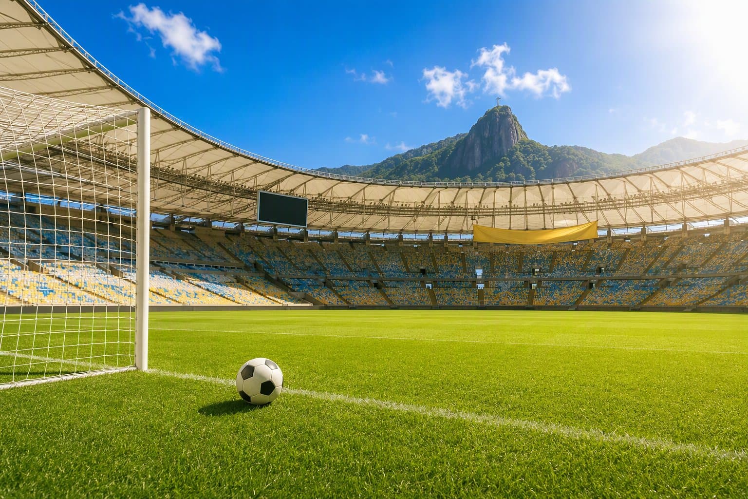 Rio Stadium Kick - illustration, Jake Team LLC