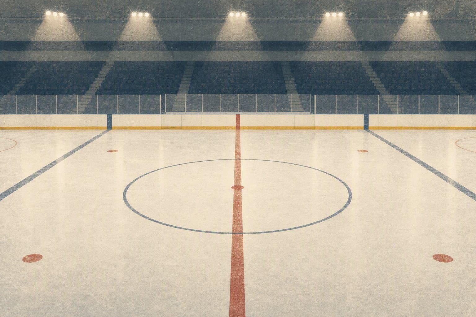 Empty arena ice - illustration, Jake Team LLC