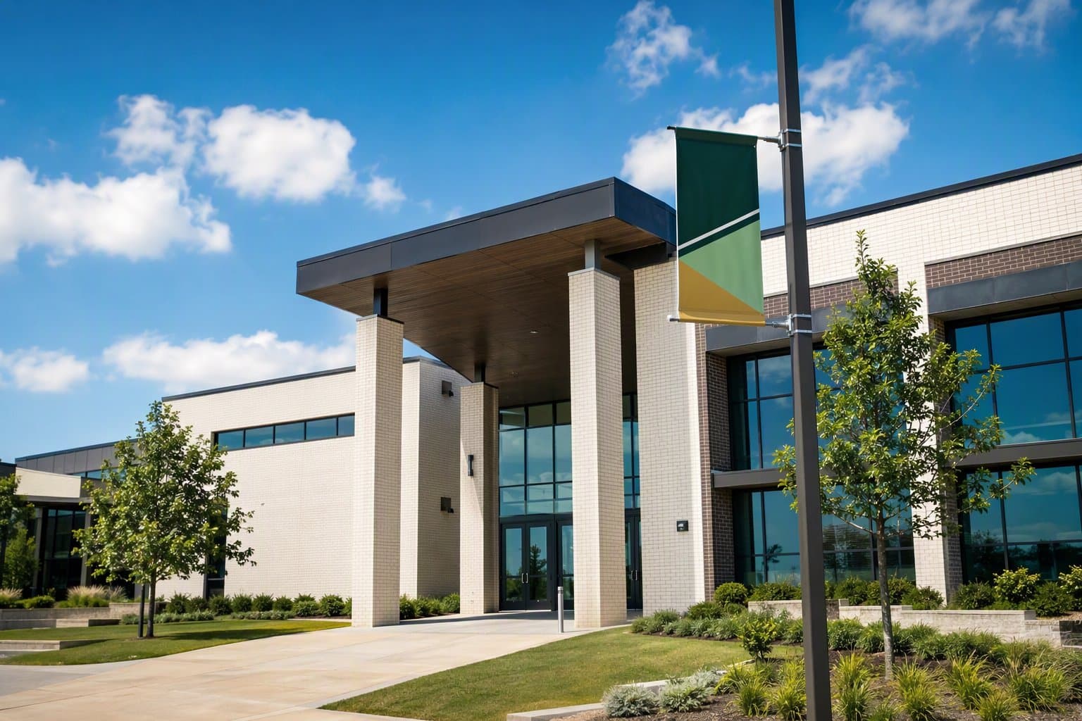 Prosper school campus - illustration, Jake Team LLC