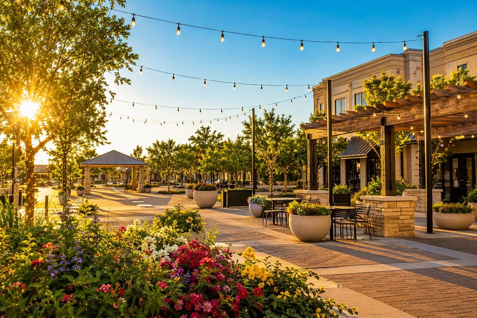 Prosper town square - illustration, Jake Team LLC