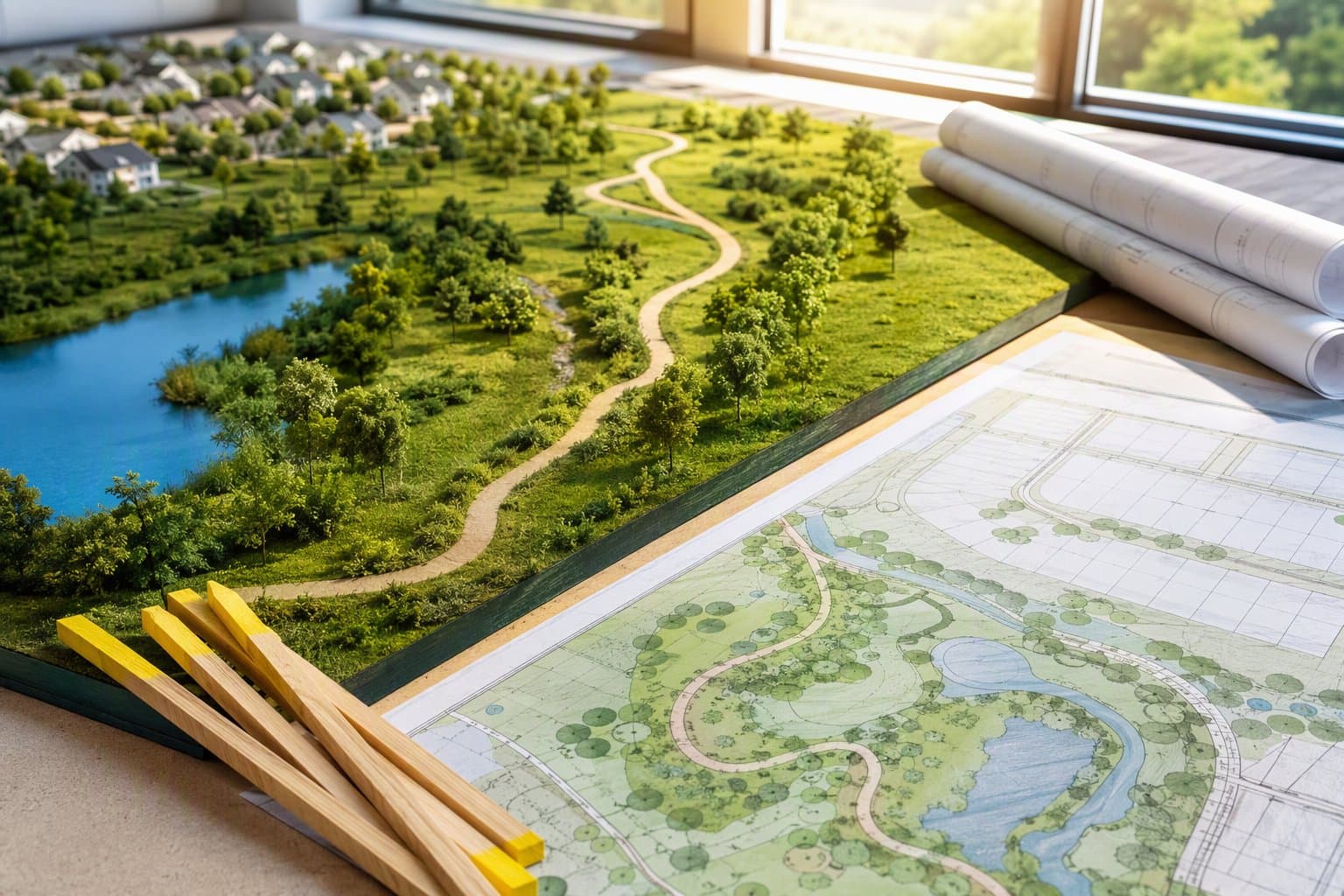 Planned Resident Trail - illustration, Jake Team LLC