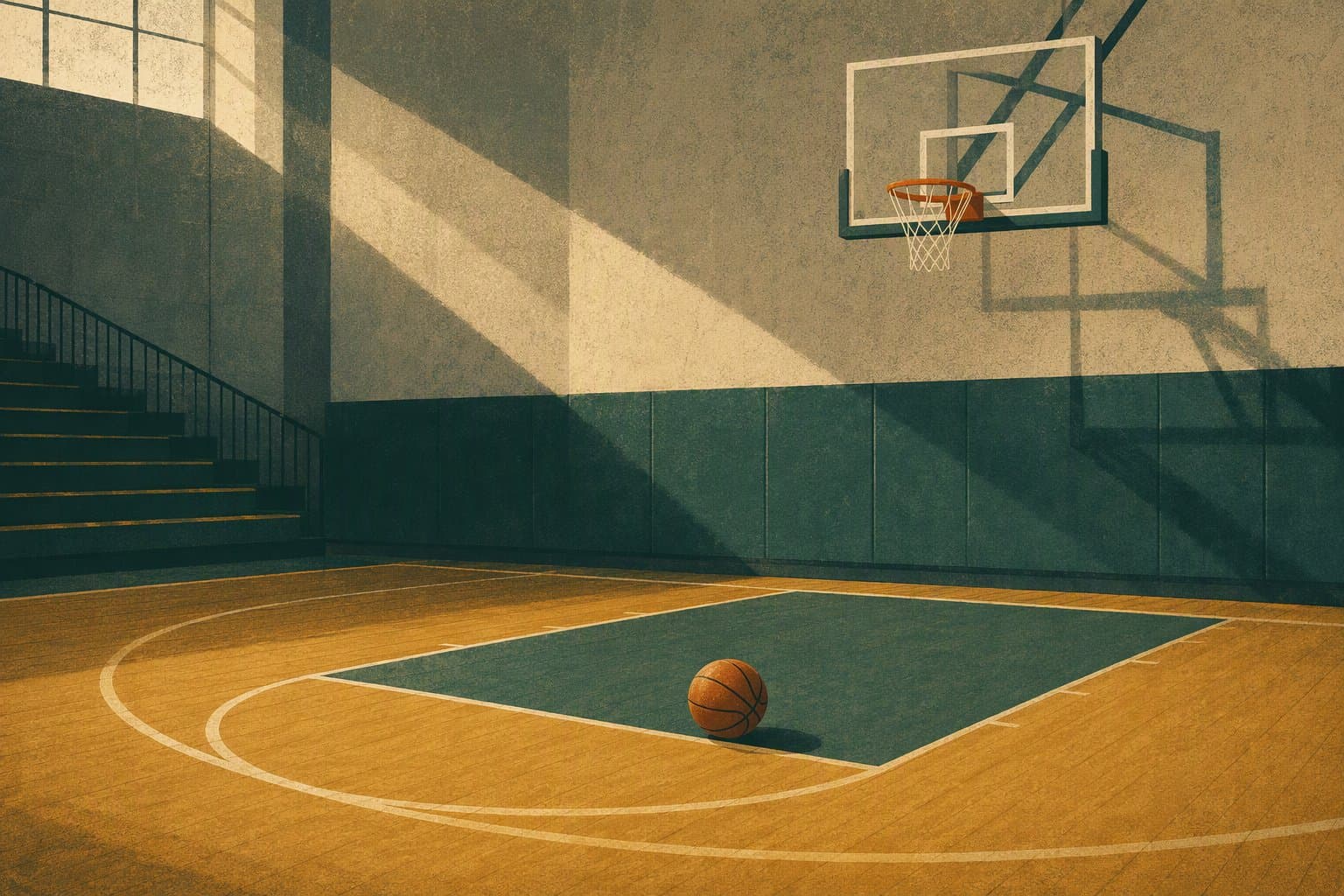 Close Basketball Win - illustration, Jake Team LLC