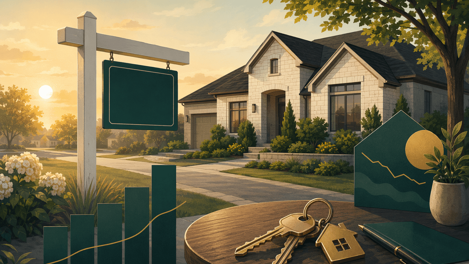Prosper housing market. Illustration: Jake Team LLC