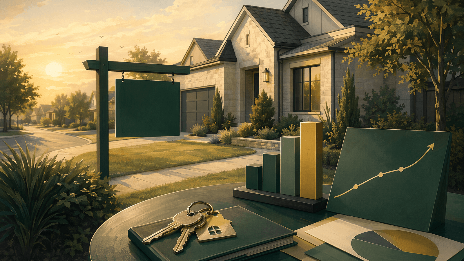 Prosper housing market. Illustration: Jake Team LLC