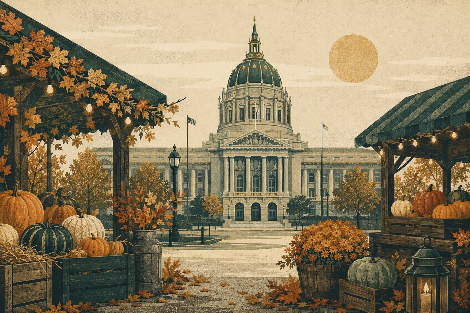 Civic Harvest Fair - illustration, Jake Team LLC