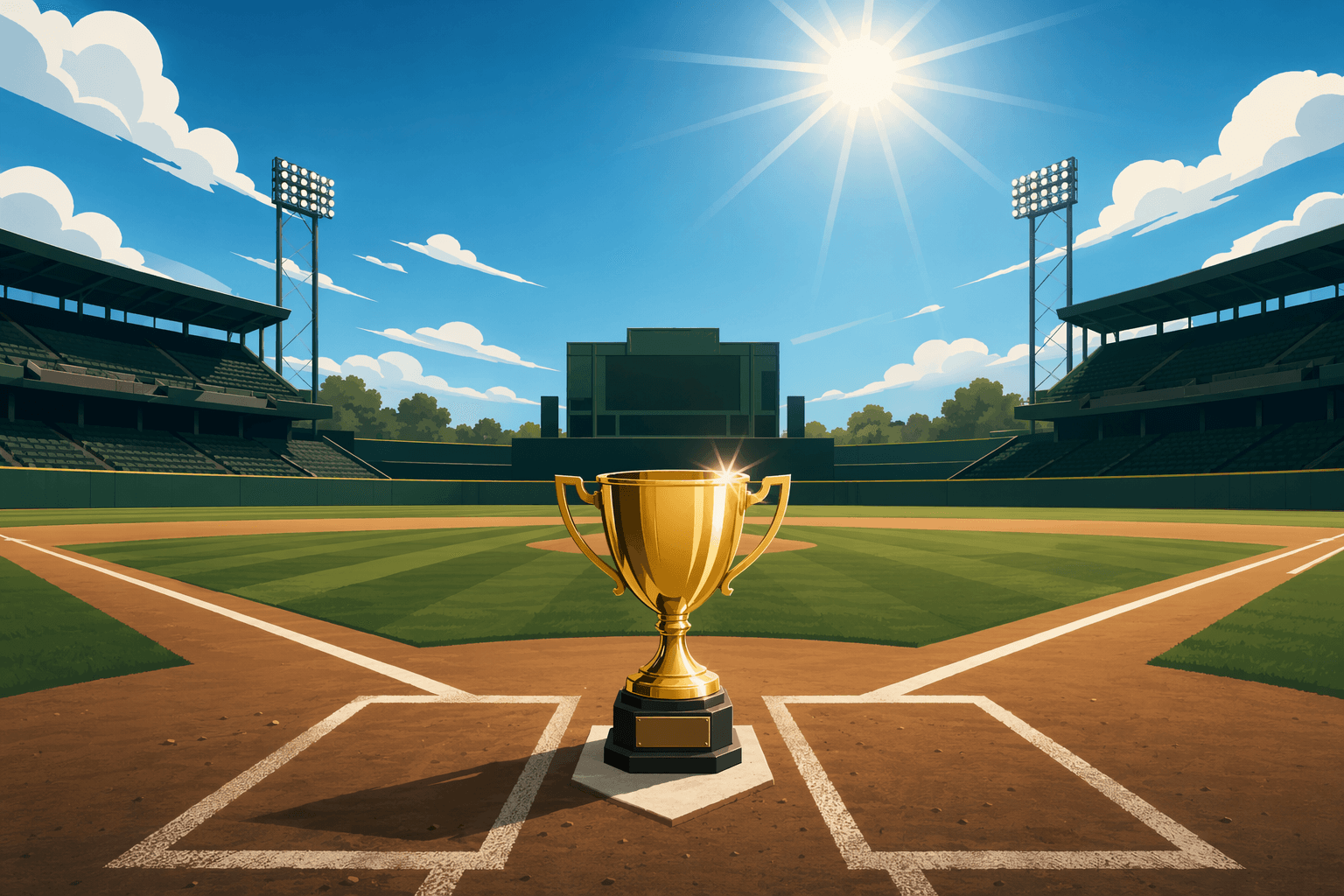Baseball victory - illustration, Jake Team LLC