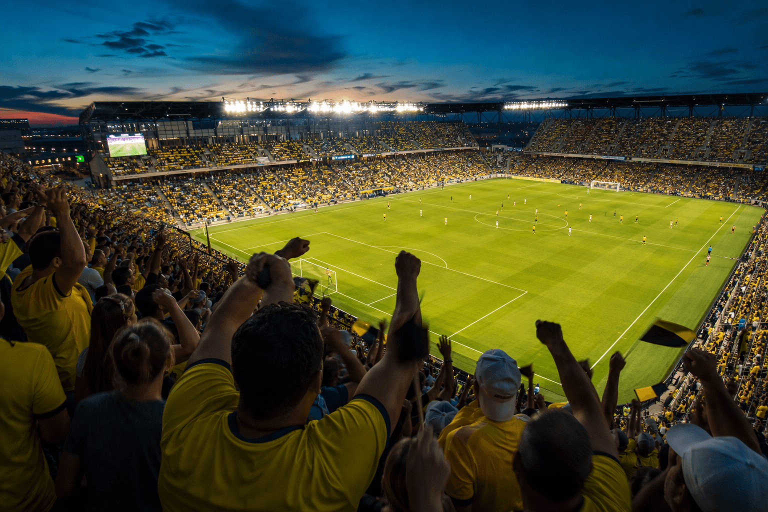 Soccer Match Atmosphere - illustration, Jake Team LLC